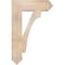Ekena Millwork Legacy Arts & Crafts Smooth Bracket, Douglas Fir, 5 1/2"W x 22"D x 34"H BKT06X22X34LEC03SDF - alternate 3